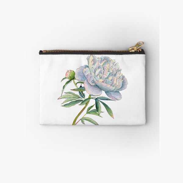 Item preview, Peony in watercolor and ink by farrahdelle designed and sold by coconut ice cream.