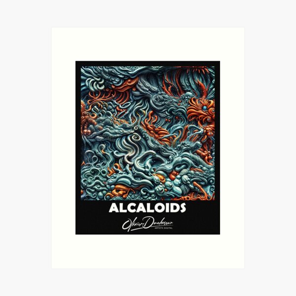 Aperçu de l'œuvre Alcaloids 99 créée et vendue par olivier duchossoir.
