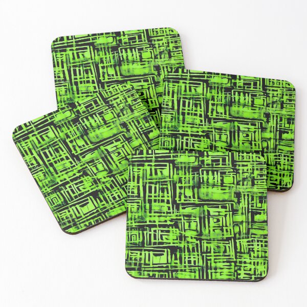 Item preview, Vibrant Green Mesh designed and sold by Zenvo.