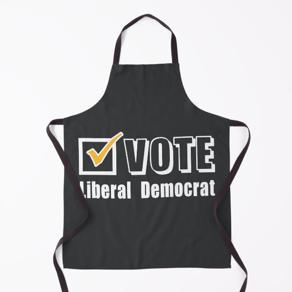 Item preview, Vote Liberal Democrat. Election ballot tick box (white) designed and sold by SolidEarthArt.