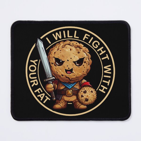 Item preview, Cookie warrior fight with fat cookie diet designed and sold by Szkicerka.