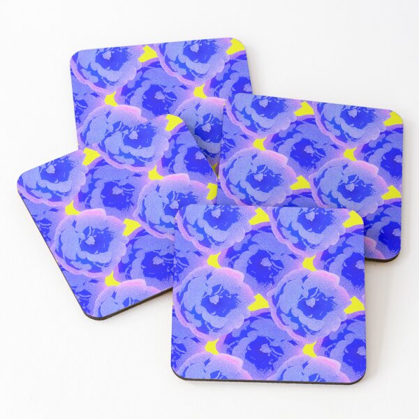 Item preview, Stained Glass Purple Roses - Repeating Pattern designed and sold by Victoria Rose.