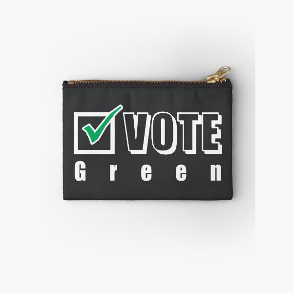 Item preview, Vote Green. Election ballot tick box (white) designed and sold by SolidEarthArt.