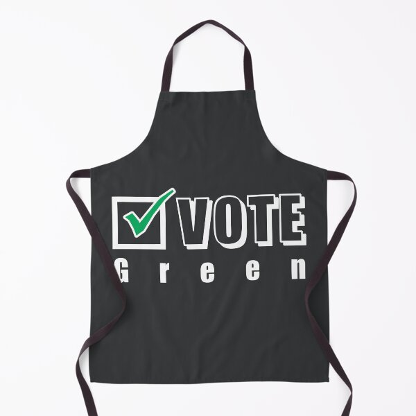 Item preview, Vote Green. Election ballot tick box (white) designed and sold by SolidEarthArt.