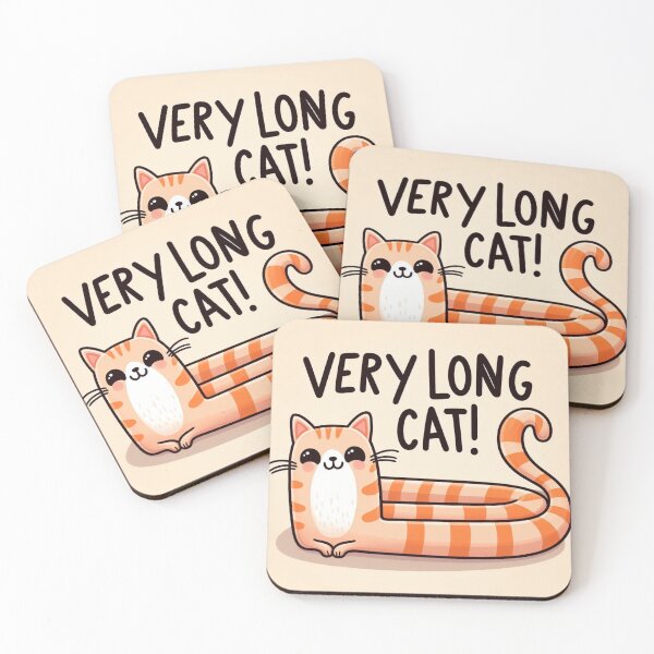 Item preview, Very Long Cat! designed and sold by Donkey's Salad.