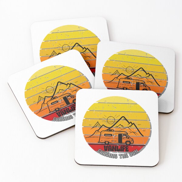 Item preview, Vanlife - Chasing the Sun - Ideal gift for vanlife lovers designed and sold by ArtYourStyle.