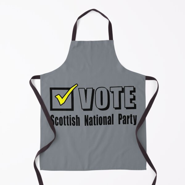 Item preview, Vote Scottish National Party. Election ballot tick box (black) designed and sold by SolidEarthArt.