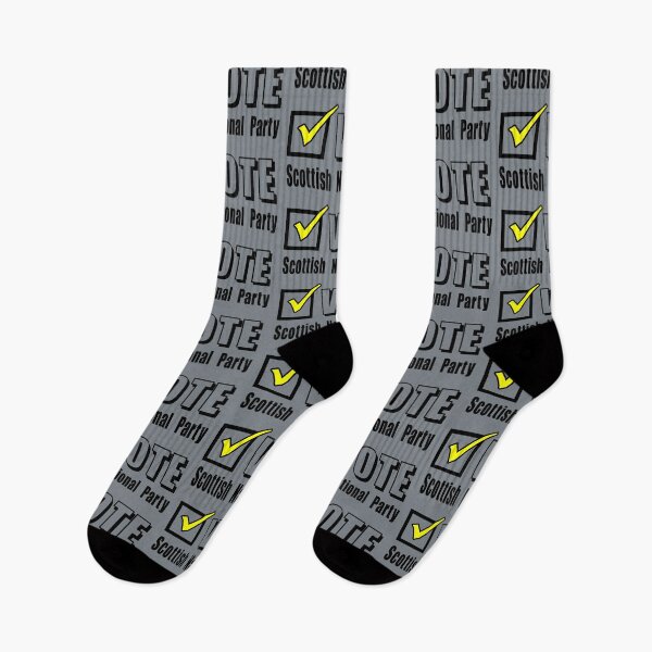 Item preview, Vote Scottish National Party. Election ballot tick box (black) designed and sold by SolidEarthArt.
