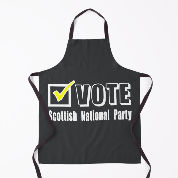 Item preview, Vote Scottish National Party. Election ballot tick box (white) designed and sold by SolidEarthArt.