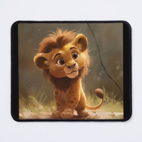Item preview, Cute Lion in the jungle designed and sold by tw0nkey.