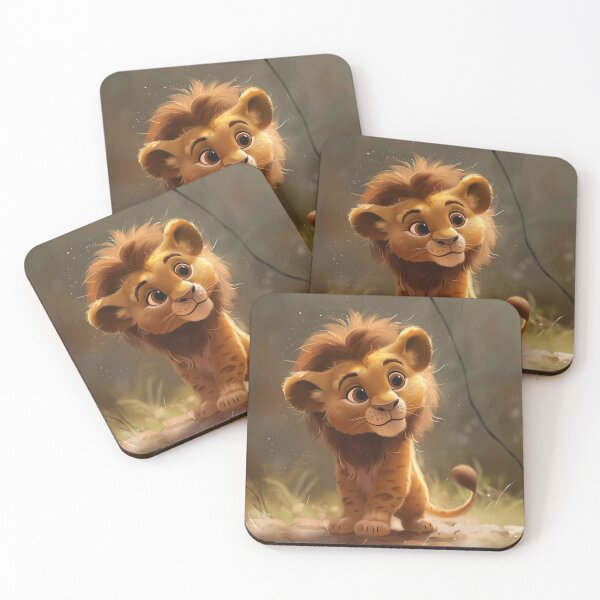 Item preview, Cute Lion in the jungle designed and sold by tw0nkey.
