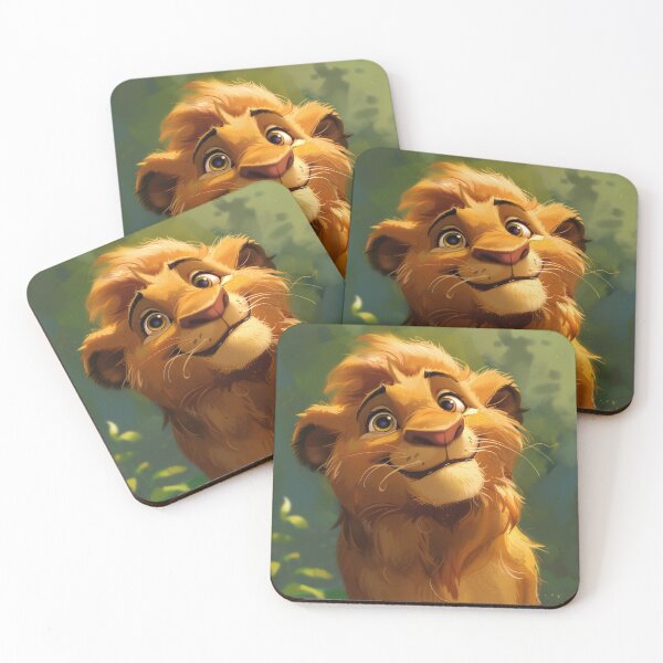 Item preview, Cute Lion In The Jungle designed and sold by tw0nkey.