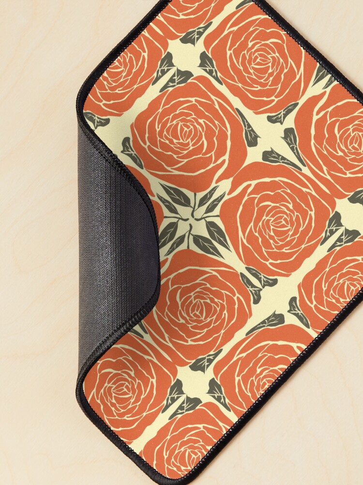 Thumbnail 2 of 5, Mouse Pad, Flower pattern designed and sold by MERLETDRAWING.