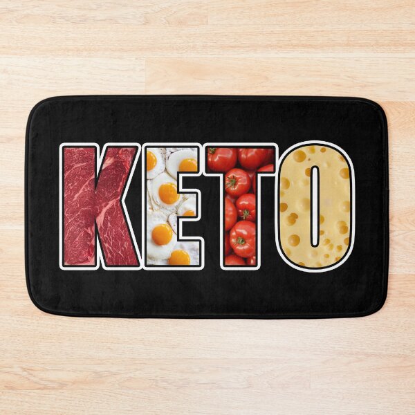 Item preview, Keto basic food keto text ketogenic diet designed and sold by Szkicerka.