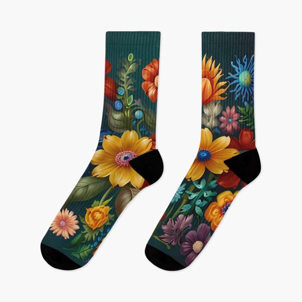 Item preview, Mystical Coloured Blooms designed and sold by FocusedArt.