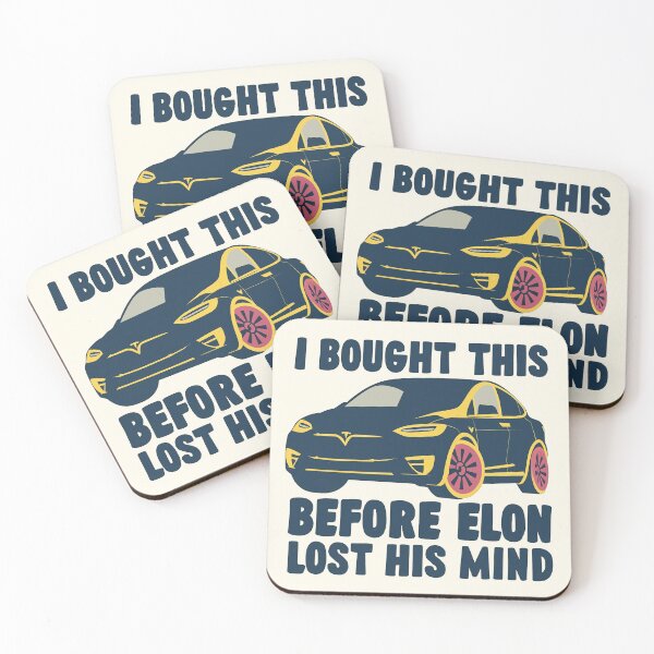 Item preview, Before Elon Lost His Mind Funny Car Design designed and sold by RuyaFab.