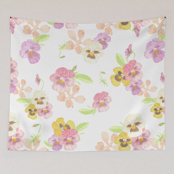 Item preview, Floral seamless pattern flowers designed and sold by Mirksaz-designs.