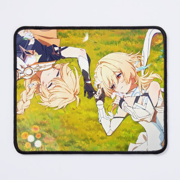 Item preview, Lumine and Aether | Genshin Impact designed and sold by Verthalies.