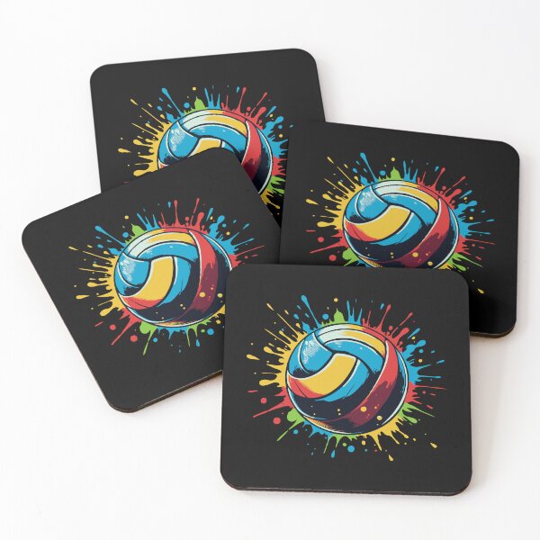 Item preview, Colorful Volleyball Splash - Vibrant Volleyball Ball Men Women designed and sold by Designer-Girl.