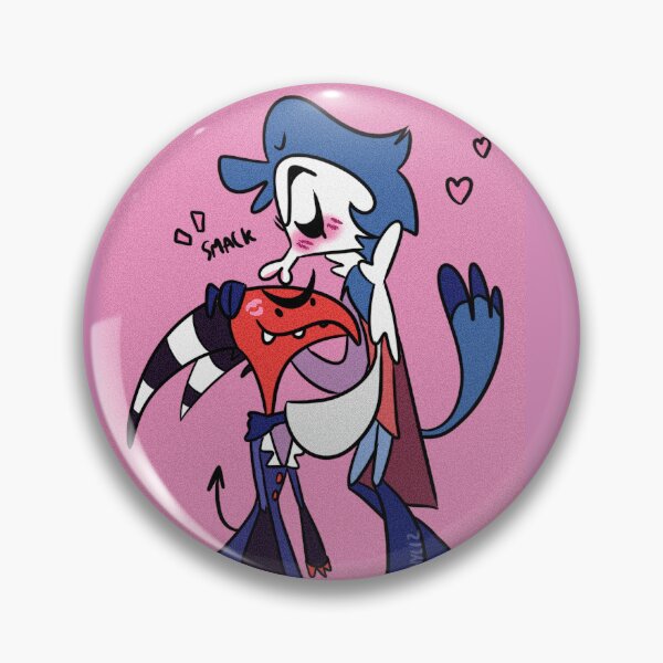 Item preview, Stolas kissing blitz on the forehead designed and sold by Sketchyliz-com.