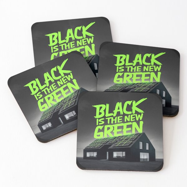Item preview, Black Is The New Green Solar Panels designed and sold by PlanetMarker.