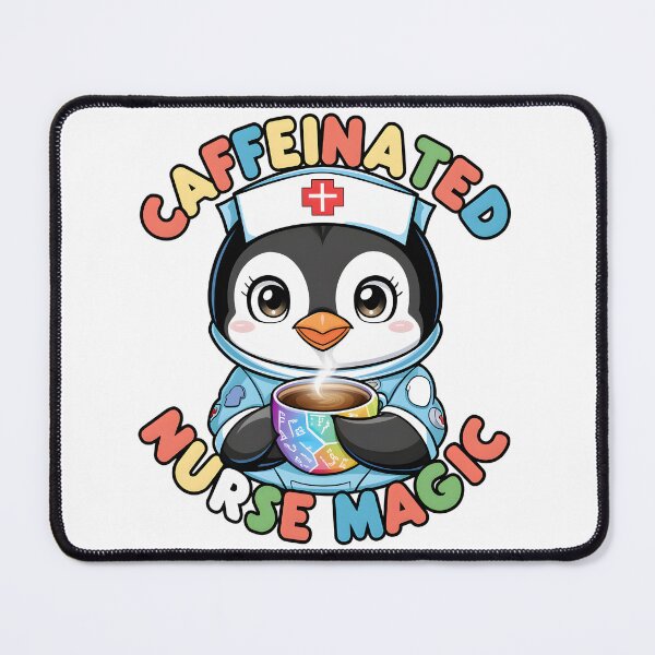 Item preview, Caffeinated Nurse Magic designed and sold by deviatepolo.