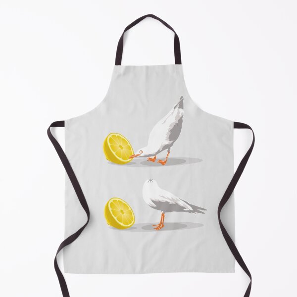 Aperçu de l'œuvre Mouette et citron créée et vendue par Captain Chromatic.
