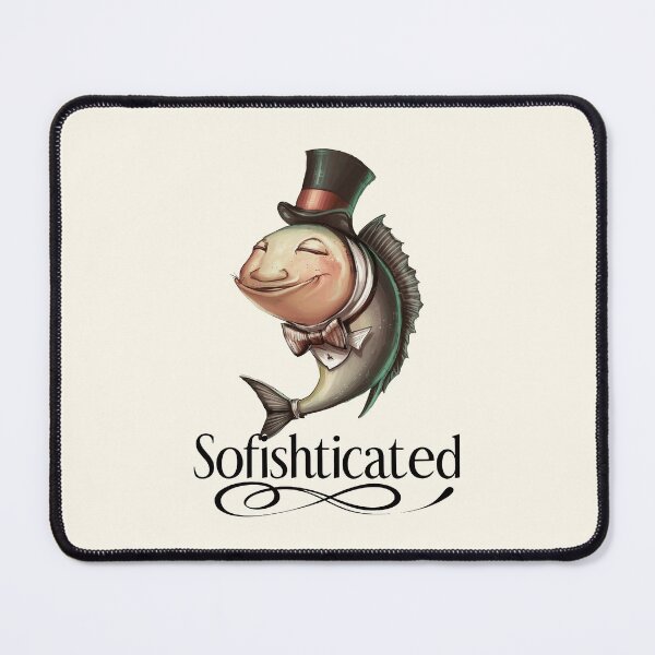 Item preview, Sofishticated Dapper Fish Design designed and sold by RuyaFab.
