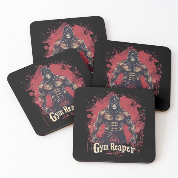 Item preview, Gym Reaper Hardcore Fitness Design designed and sold by RuyaFab.