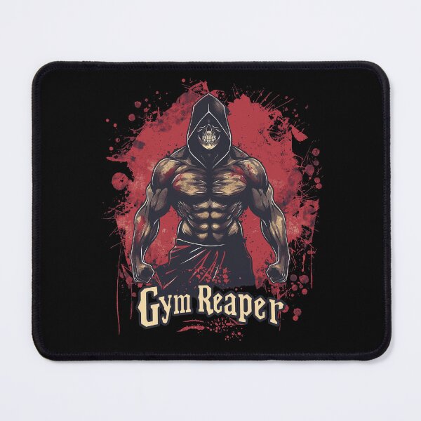 Item preview, Gym Reaper Hardcore Fitness Design designed and sold by RuyaFab.