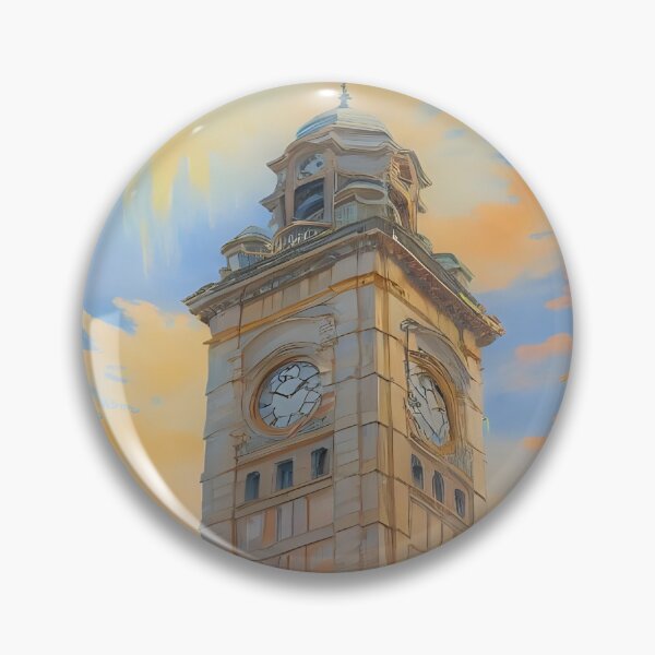Item preview, Clock tower  designed and sold by Nomad-Maynard.