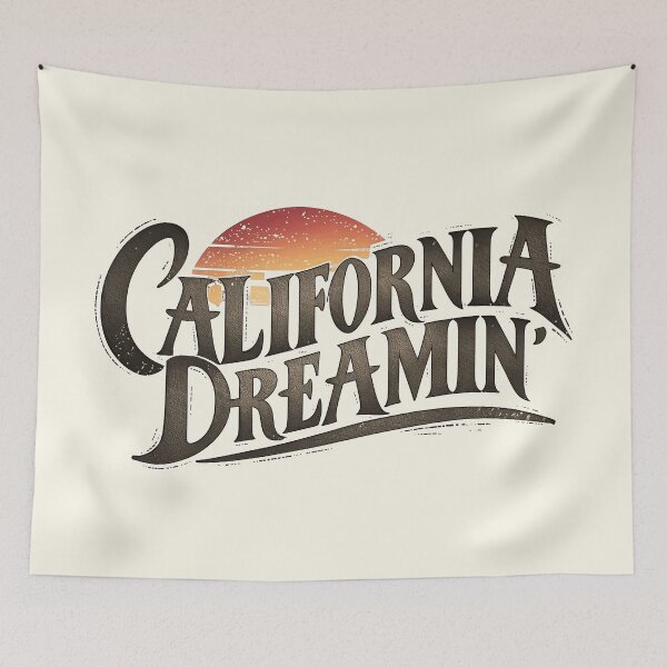 Item preview, California Dreamin' Sunset Design designed and sold by RuyaFab.