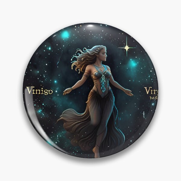 Item preview, Virgo Zodiac Art Celestial Star Horoscope designed and sold by FocusedArt.