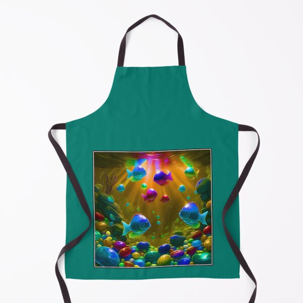 Item preview, Golden Yellow Ocean Wonderland Filled with Candy designed and sold by Beachy.