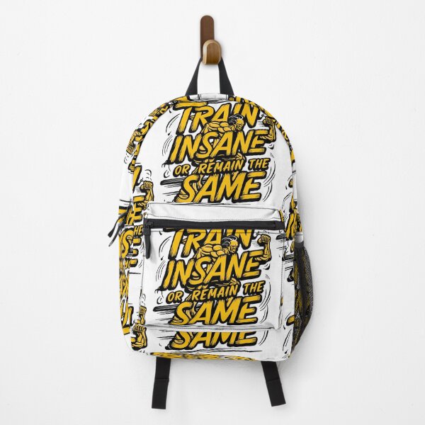 Item preview, Train Insane or Remain the Same: Dynamic Fitness Design | Sports Collection | HahaHandlesHub designed and sold by HahaHandlesHub.