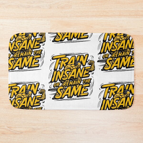 Item preview,  Train Insane or Remain the Same: Dynamic Fitness Design | Sports Collection | HahaHandlesHub designed and sold by HahaHandlesHub.