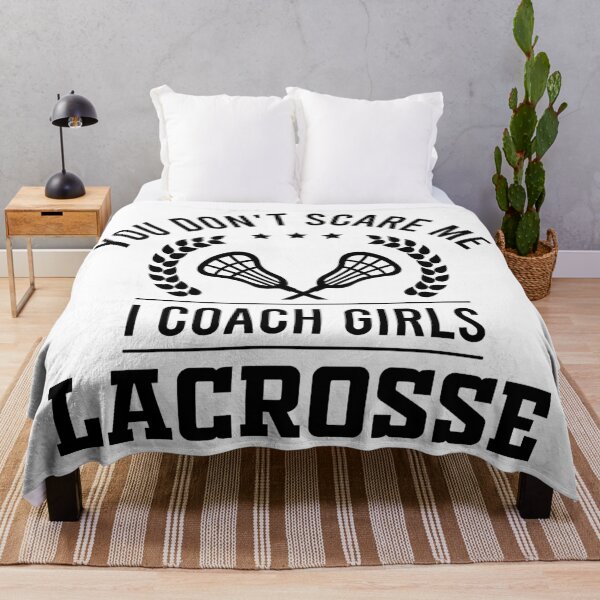 Item preview, You Don't Scare Me, I Coach Girls Lacrosse - Funny Lax Coach designed and sold by Singhe Design.