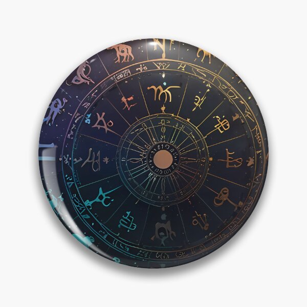 Item preview, Cute Fun Celestial Zodiac Disc Patten designed and sold by FocusedArt.
