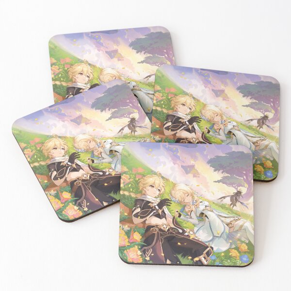 Item preview, Lumine and Aether | Genshin Impact designed and sold by Verthalies.