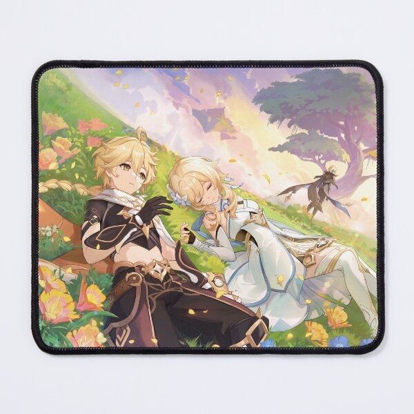 Item preview, Lumine and Aether | Genshin Impact designed and sold by Verthalies.