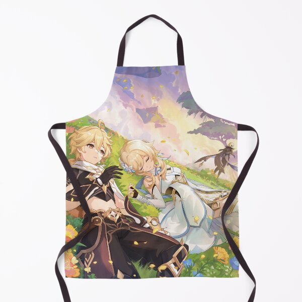 Item preview, Lumine and Aether | Genshin Impact designed and sold by Verthalies.