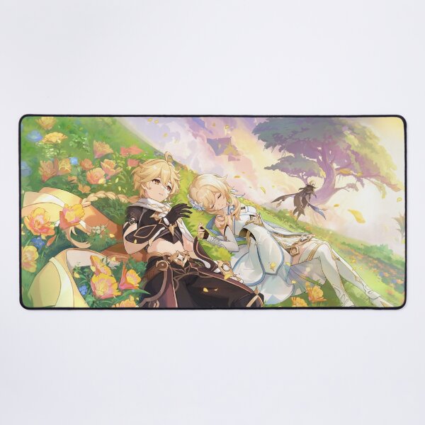 Item preview, Lumine and Aether | Genshin Impact designed and sold by Verthalies.