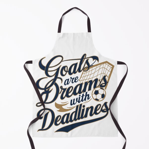 Item preview, Goals are Dreams with Deadlines: Soccer Motivation Design | Sports Collection | HahaHandlesHub designed and sold by HahaHandlesHub.