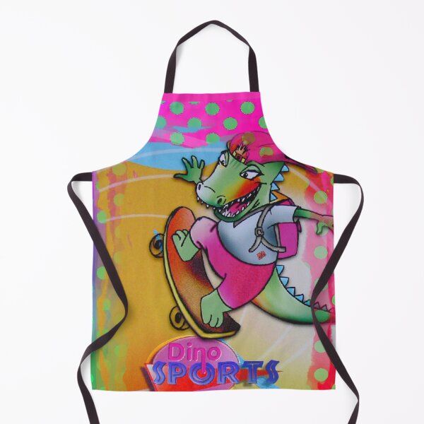Item preview, Dino Sports - Skateboard Dinosaur (AliceCCI Original Drawing) designed and sold by VanyssaGraphics.