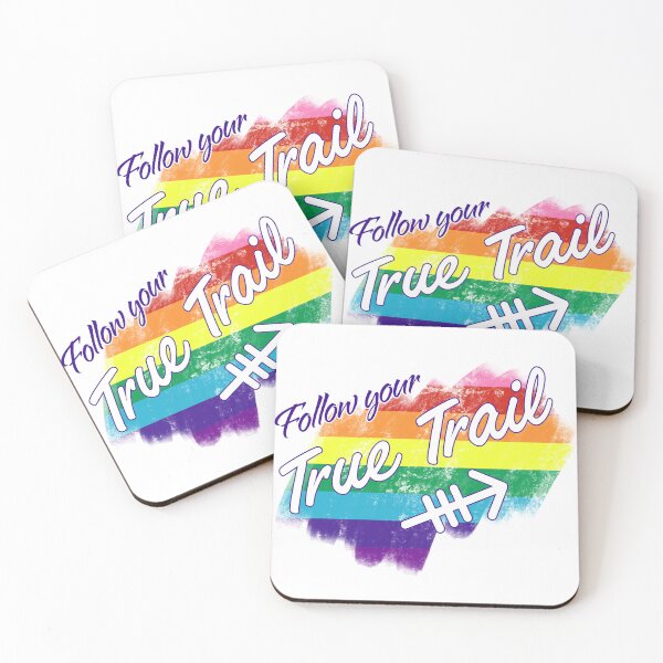 Item preview, Follow Your True Trail | Rainbow designed and sold by shardsofblue.