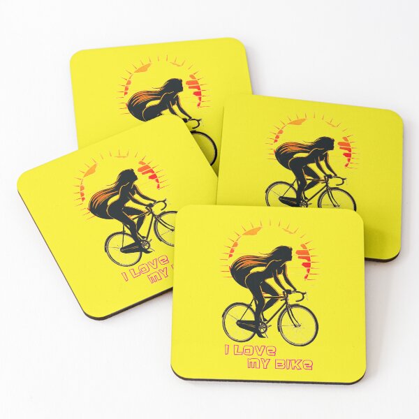 Item preview, I Love My Bike designed and sold by MacMerch121.