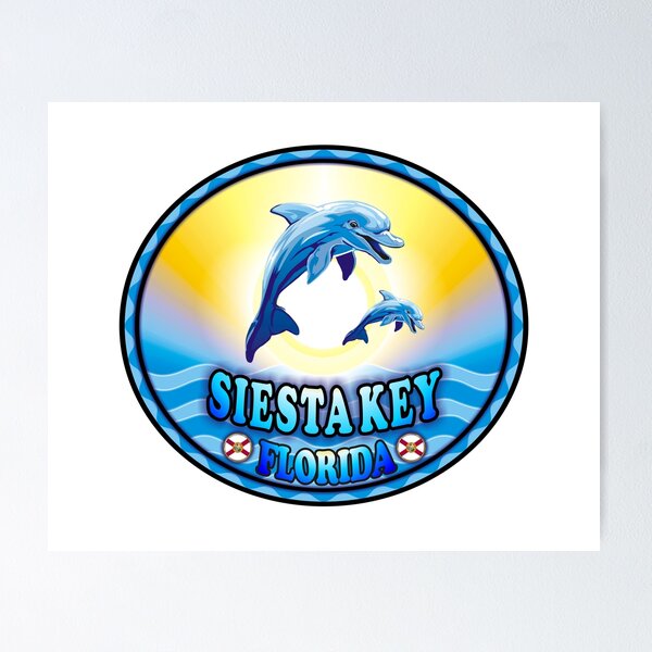 Item preview, Siesta Key Fl dolphins designed and sold by antonietta40.