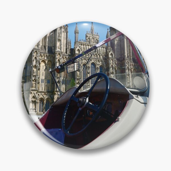Item preview, 1934 Riley 9 Lynx Tourer at Wells Cathedral designed and sold by JonDelorme.