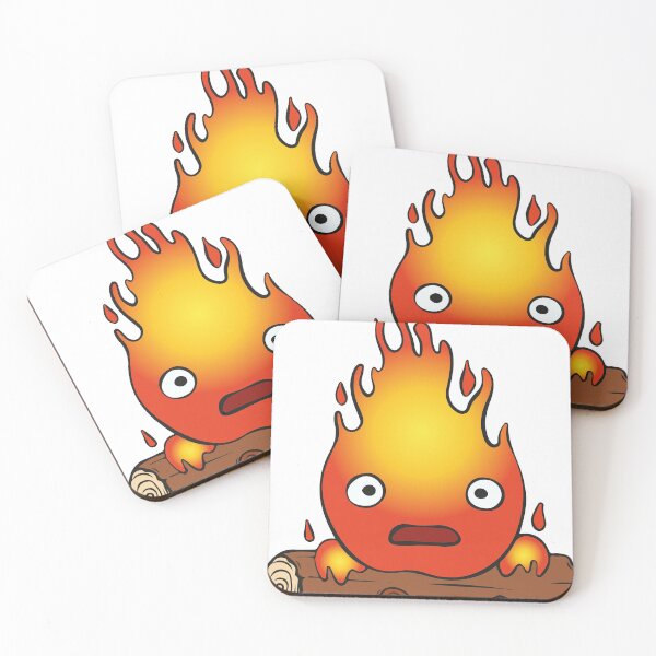 Item preview, Calcifer - From The Movie Howl's Moving Castle designed and sold by Crystalmoonbabe.