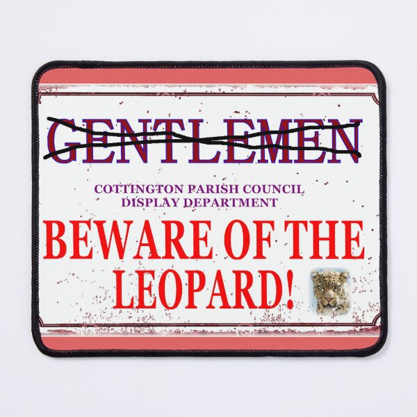 Item preview, Beware of the Leopard designed and sold by Michael Oldfield.